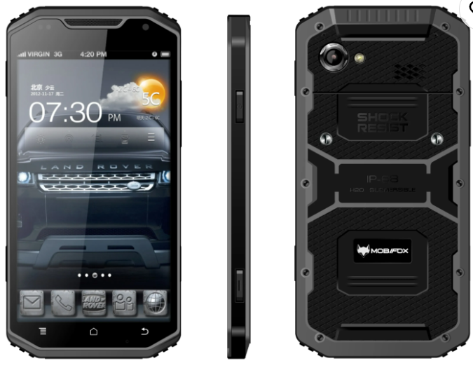 Saral S-Note 6.0 inch Waterproof And Dustproof IP68 Mobile Phone