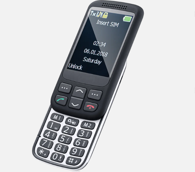 Hot sale sliding feature High quality Single Core Slide Cell Phone for senior
