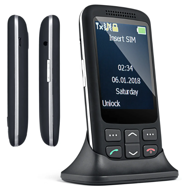 Hot sale sliding feature High quality Single Core Slide Cell Phone for senior