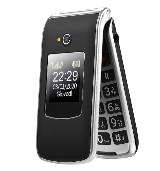 D311 GSM 2.4 Inch Cellphone Flip Unlocked Mobile Phone Dual Screen
