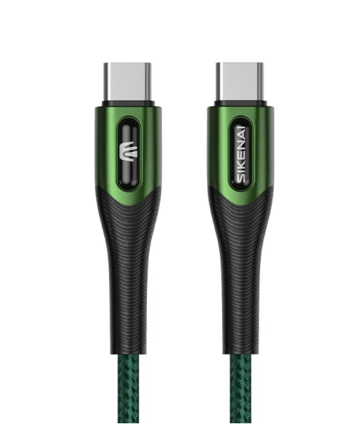 Sikenai 66W Fast Quick Charging Nylon Braid USB Data Cable Type C for Android