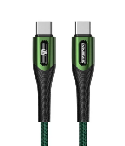 Sikenai 66W Fast Quick Charging Nylon Braid USB Data Cable Type C for Android